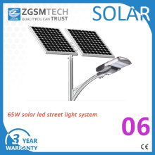 5 Years Warranty 30W-120W Solar Street Light 65W Solar LED